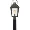 Quoizel Carriage Outdoor Post Lantern CRG9010MB - alternate 2